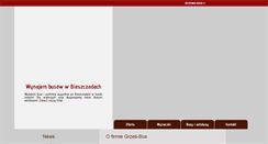Desktop Screenshot of grzes-bus.pl